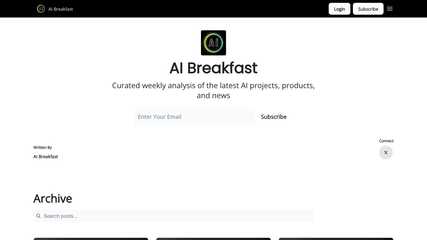 AI Breakfast - In-depth AI Analysis Newsletter