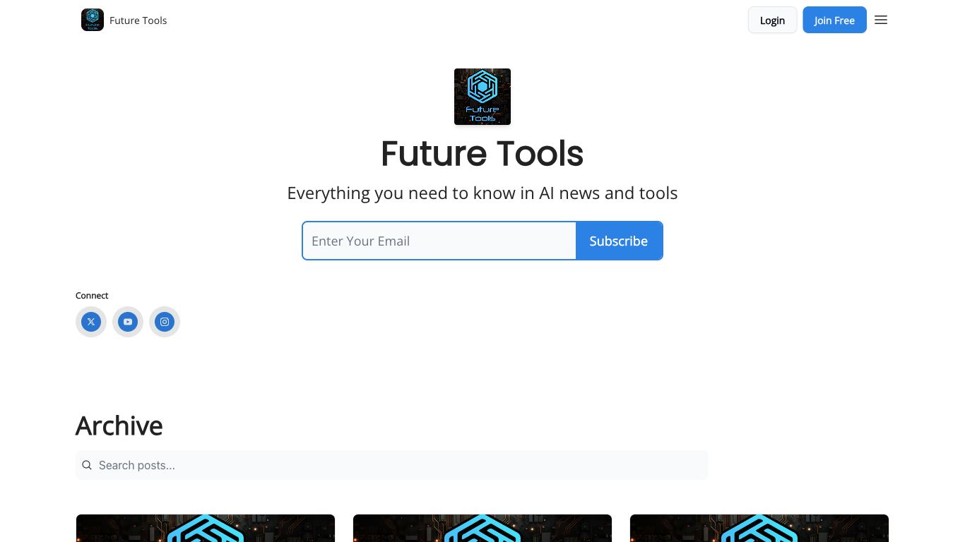 Future Tools - Weekly AI Tool Analysis